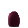 BERRETTO BICOLORE BORDEAUX In cashmere