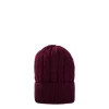 BERRETTO BORDEAUX A trecce in cashmere