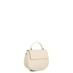BORSA MINI CLEO BEIGE In pelle liscia