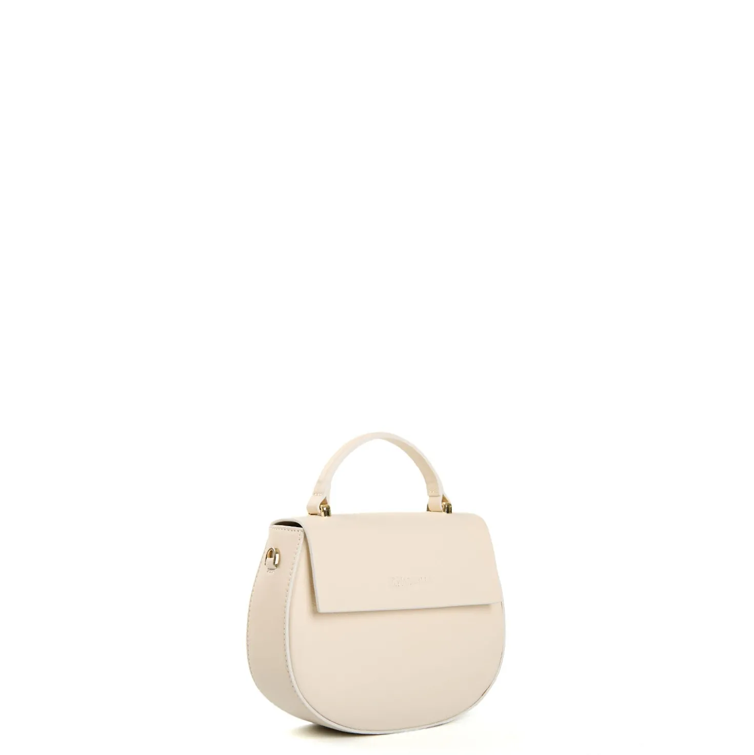 BORSA MINI CLEO BEIGE In pelle liscia
