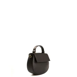 BORSA MINI CLEO NERA In pelle liscia