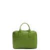 BORSA PORTA PC BORDEAUX In pelle martellata