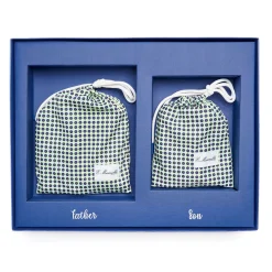 Box Father & Son – Costume Abbinato per Papà e Figlio Microfantasia fiore