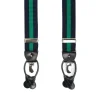 BRETELLE EM BLU SCURO E VERDE Rigata