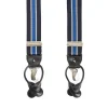 BRETELLE EM RIGATE Blu scuro e azzurro