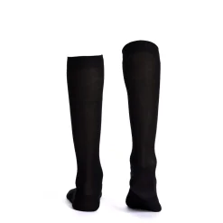 CALZINO LUNGO NERO In chiffon