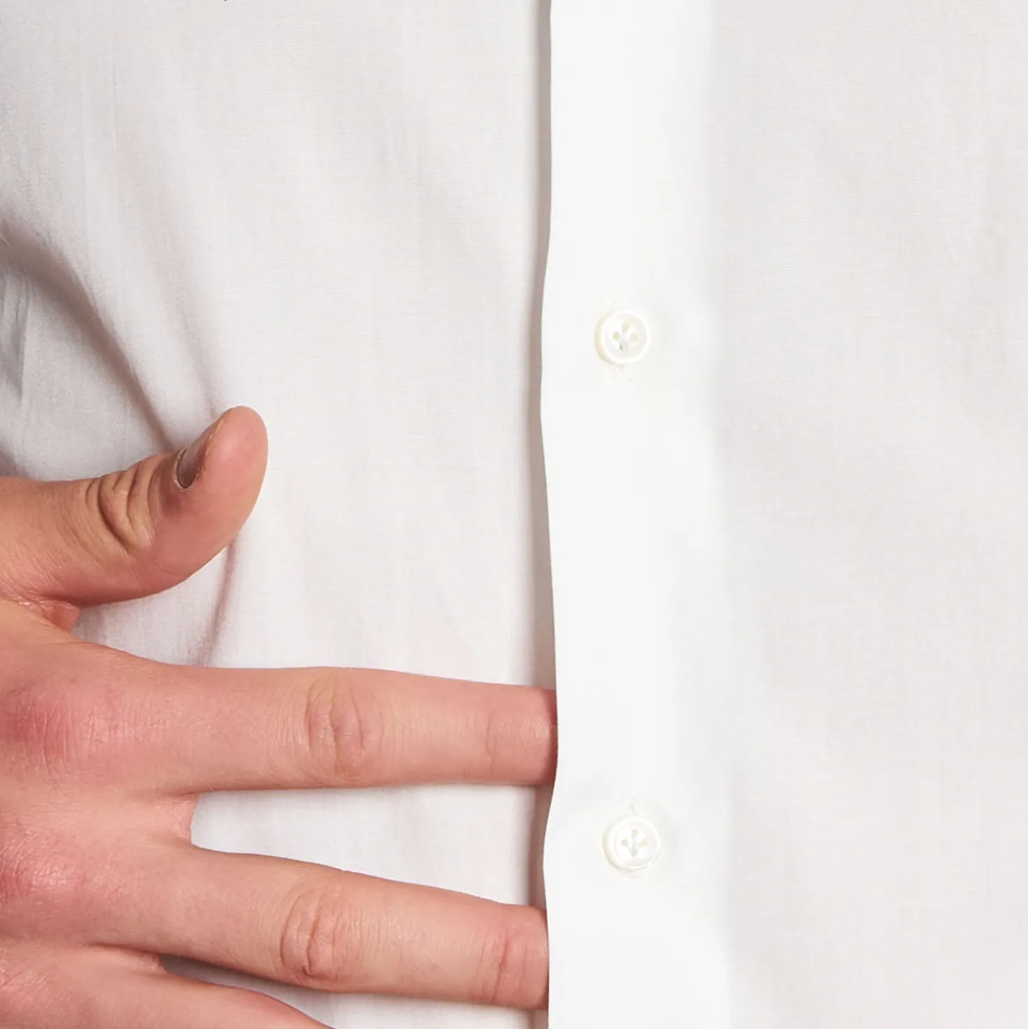 CAMICIA CERIMONIA POLSO GEMELLI REGULAR In cotone super popeline