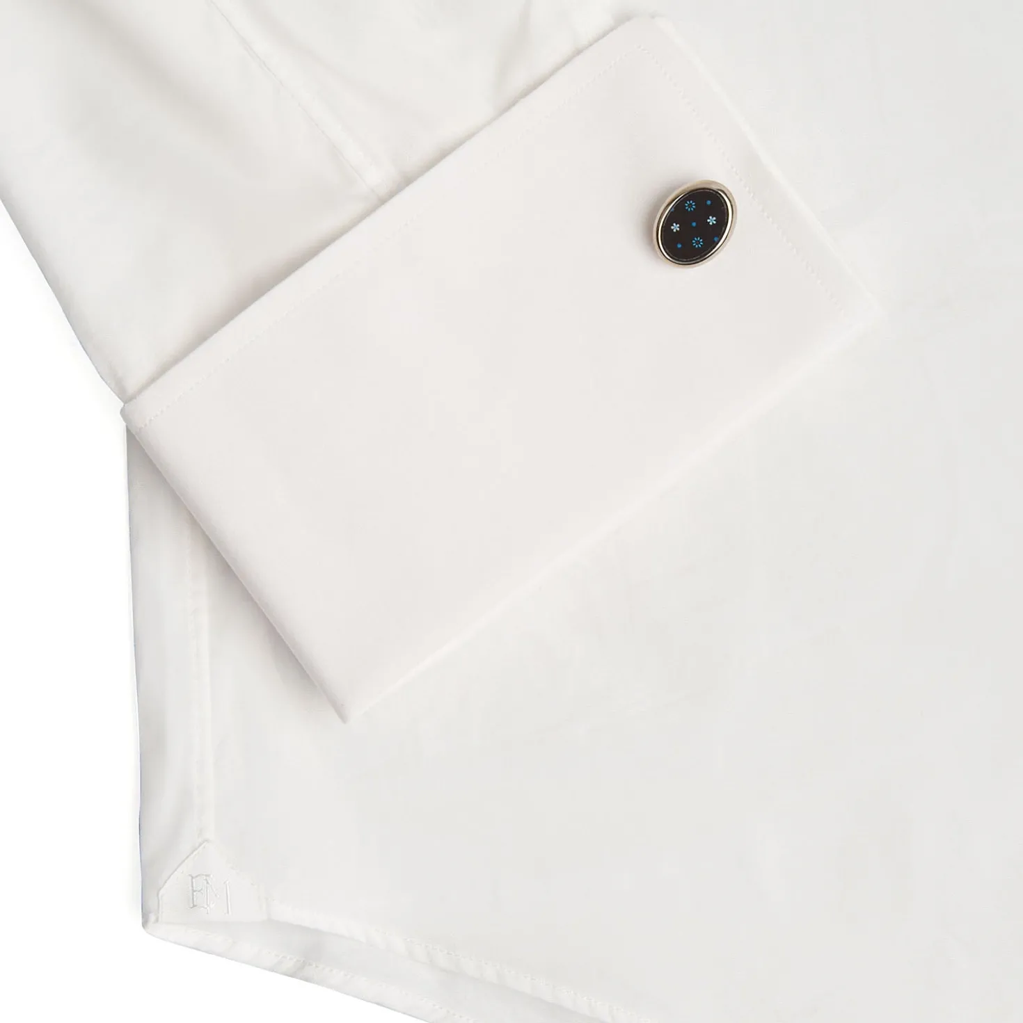 CAMICIA CERIMONIA POLSO GEMELLI REGULAR In cotone super popeline