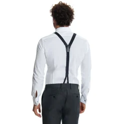 CAMICIA CERIMONIA POLSO GEMELLI SLIM In cotone super popeline