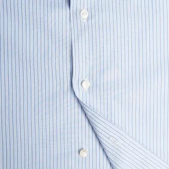 CAMICIA CLASSICA DOPPIA RIGA REGULAR In cotone popeline