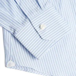 CAMICIA CLASSICA DOPPIA RIGA REGULAR In cotone popeline