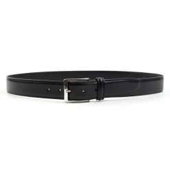 CINTURA CLASSICA NERA In pelle 35 mm