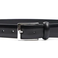 CINTURA CLASSICA NERA In pelle 30 mm