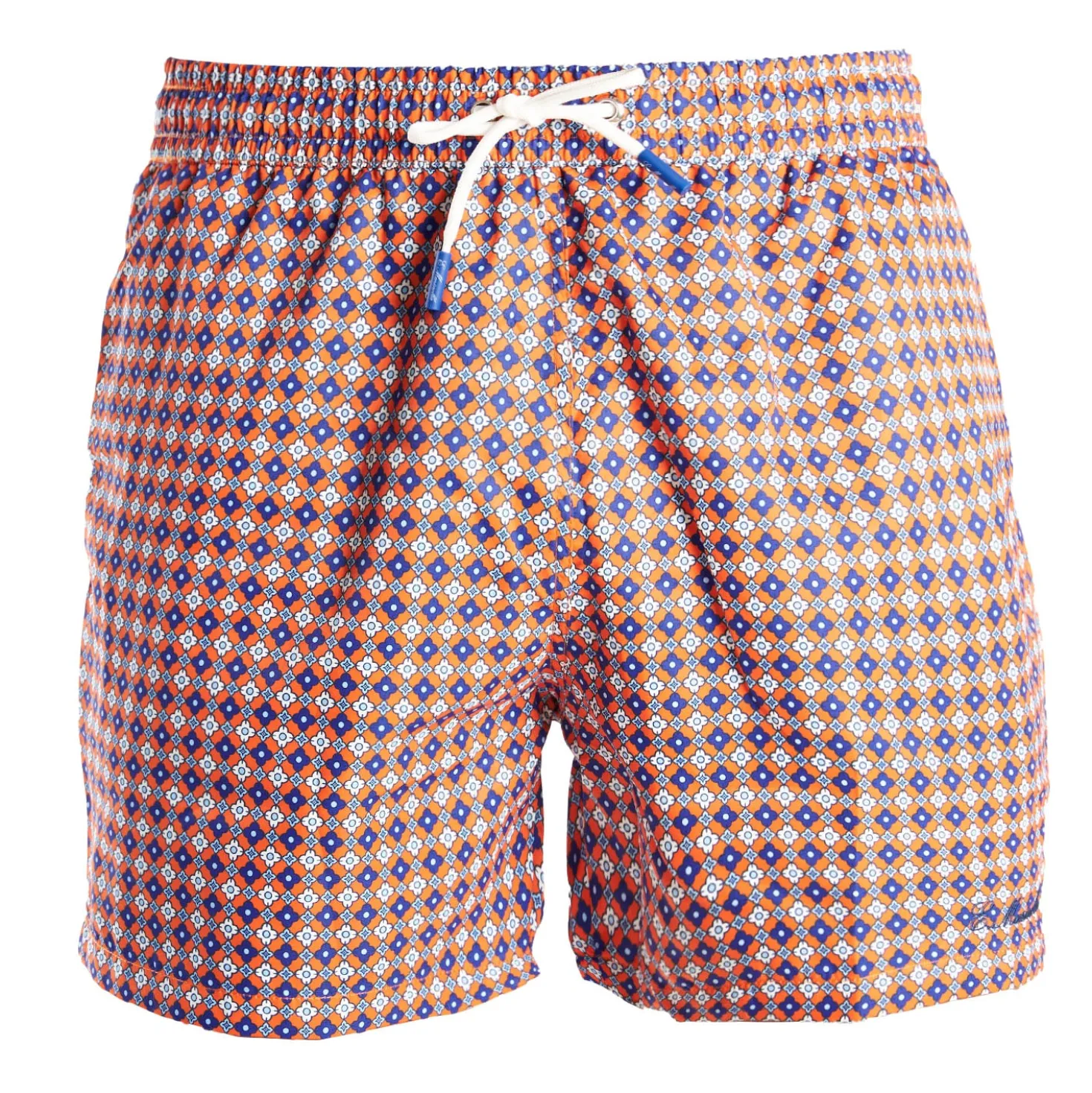 COSTUME DA BAGNO ARANCIONE Macrofantasia fiore