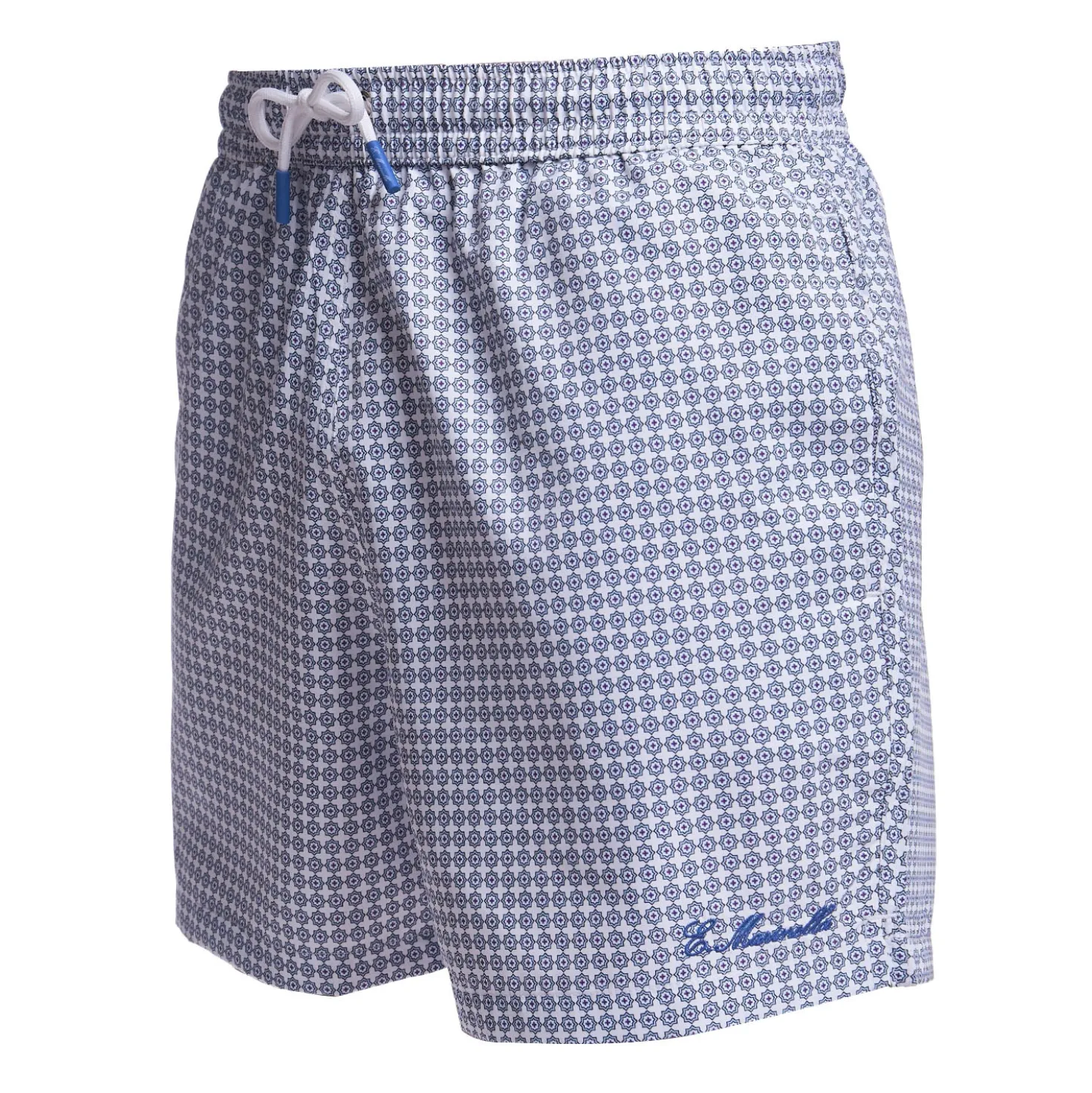COSTUME DA BAGNO BIANCO Macrofantasia fiore