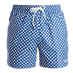 COSTUME DA BAGNO BLU Macrofantasia fiore