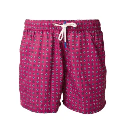 COSTUME DA BAGNO FUCSIA Microfantasia fiore