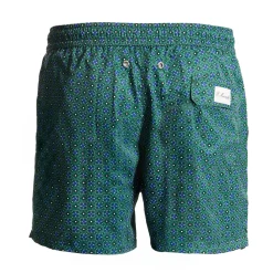 COSTUME DA BAGNO VERDE Macrofantasia fiore