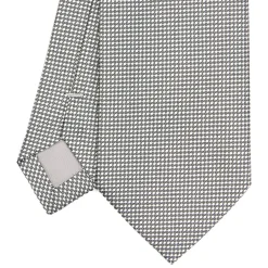 CRAVATTA CERIMONIA GRIGIO SCURO In seta jacquard