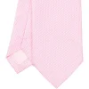 CRAVATTA CERIMONIA In seta jacquard rosa