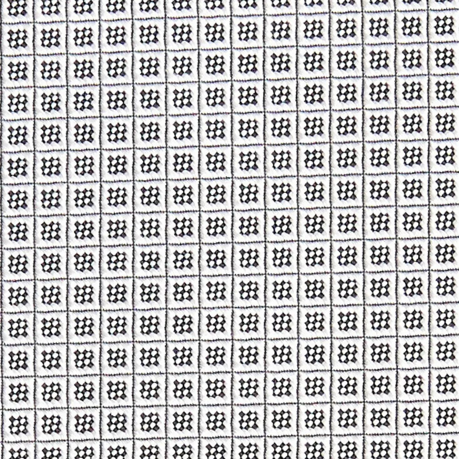 CRAVATTA CERIMONIA IN SETA JACQUARD GRIGIO CHIARO Microfantasia geometrica