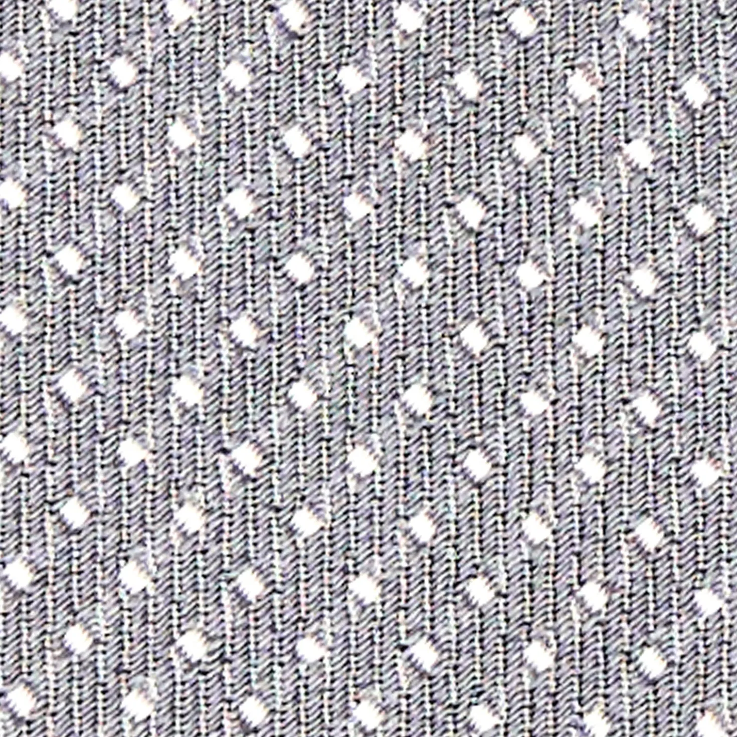CRAVATTA CERIMONIA IN SETA JACQUARD GRIGIO SCURO Microfantasia geometrica