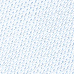 CRAVATTA CERIMONIA IN SETA JACQUARD AZZURRA Microfantasia geometrica