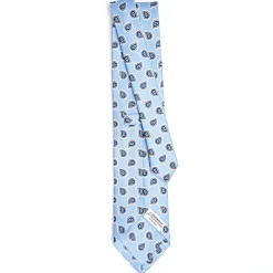 CRAVATTA IN SETA AZZURRA Collezione archivio anno 1931