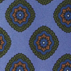 CRAVATTA IN SETA AZZURRO POLVERECollezione heritage