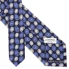 CRAVATTA IN SETA BLU SCURO Collezione archivio anno 1974