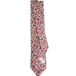 CRAVATTA IN SETA BORDEAUX Collezione archivio anno 1952
