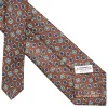 CRAVATTA IN SETA MARRONE SCURO Collezione archivio anno 1959