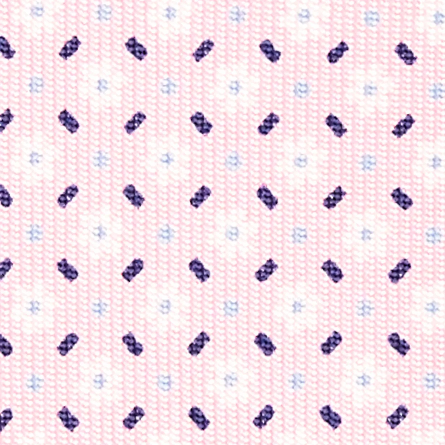 CRAVATTA SARTORIALE CLASSICA IN SETA ROSA Microfantasia fiore
