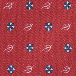 CRAVATTA SARTORIALE CLASSICA IN SETA BORDEAUX E.marinella x fitp