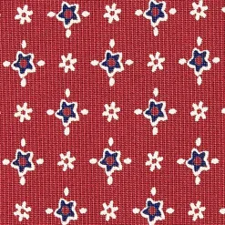 CRAVATTA SARTORIALE CLASSICA IN SETA BORDEAUX Macrofantasia fiore