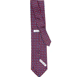 CRAVATTA SARTORIALE EXTRA LONG IN SETA BORDEAUX Collezione heritage