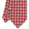 CRAVATTA SARTORIALE EXTRA LONG IN SETA BORDEAUX Collezione heritage