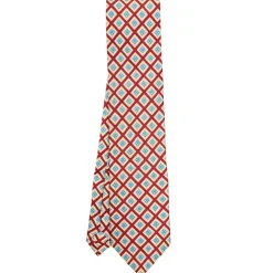 CRAVATTA SARTORIALE EXTRA LONG IN SETA ROSSA Collezione heritage