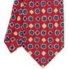 CRAVATTA SARTORIALE EXTRA LONG IN SETA BORDEAUX Collezione heritage