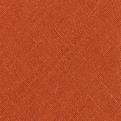 CRAVATTA SARTORIALE IN LINO E COTONE ARANCIONE Tiunta unita
