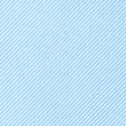 CRAVATTA SARTORIALE IN SETA JACQUARD AZZURRA Tinta unita