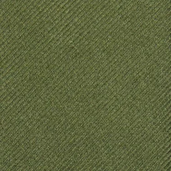 CRAVATTA SARTORIALE SETA JACQUARD VERDE OLIVA Tinta unita