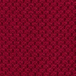 CRAVATTA TRICOT IN CASHMERE BORDEAUX Tinta unita