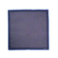 FOULARD IN LANA, CASHMERE E SETA 65 BLU SCURO Archivio inspiration 1939