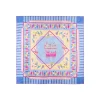 FOULARD IN SETA 90 AZZURRO La gelateria
