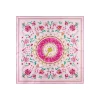FOULARD IN SETA 90 ROSA Un'estate caprese