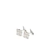 GEMELLI DA POLSO FIORE ARCHIVIO In argento