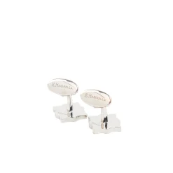 GEMELLI DA POLSO FIORE ARCHIVIO In argento