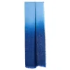 PASHMINA BLU E GIALLA EFFETTO SFUMATO In cashmere