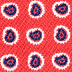 PORTACARTE DI CREDITO SETA E PELLE ROSSO 5 scomparti